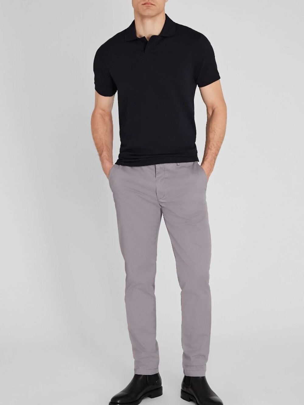 Club Macono Johnny Collar Polo Shirt Size S